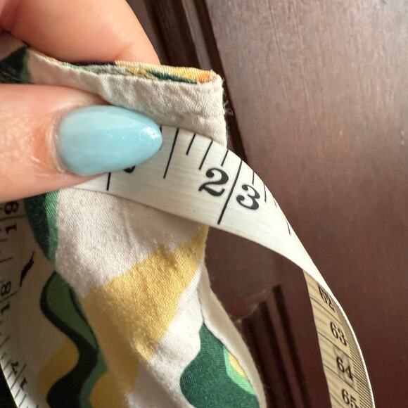 Vintage REYN SPOONER | Women's Fish Print SLeeveless Midi Hawaiian Dress | Sz 14 - Picture 6 of 7